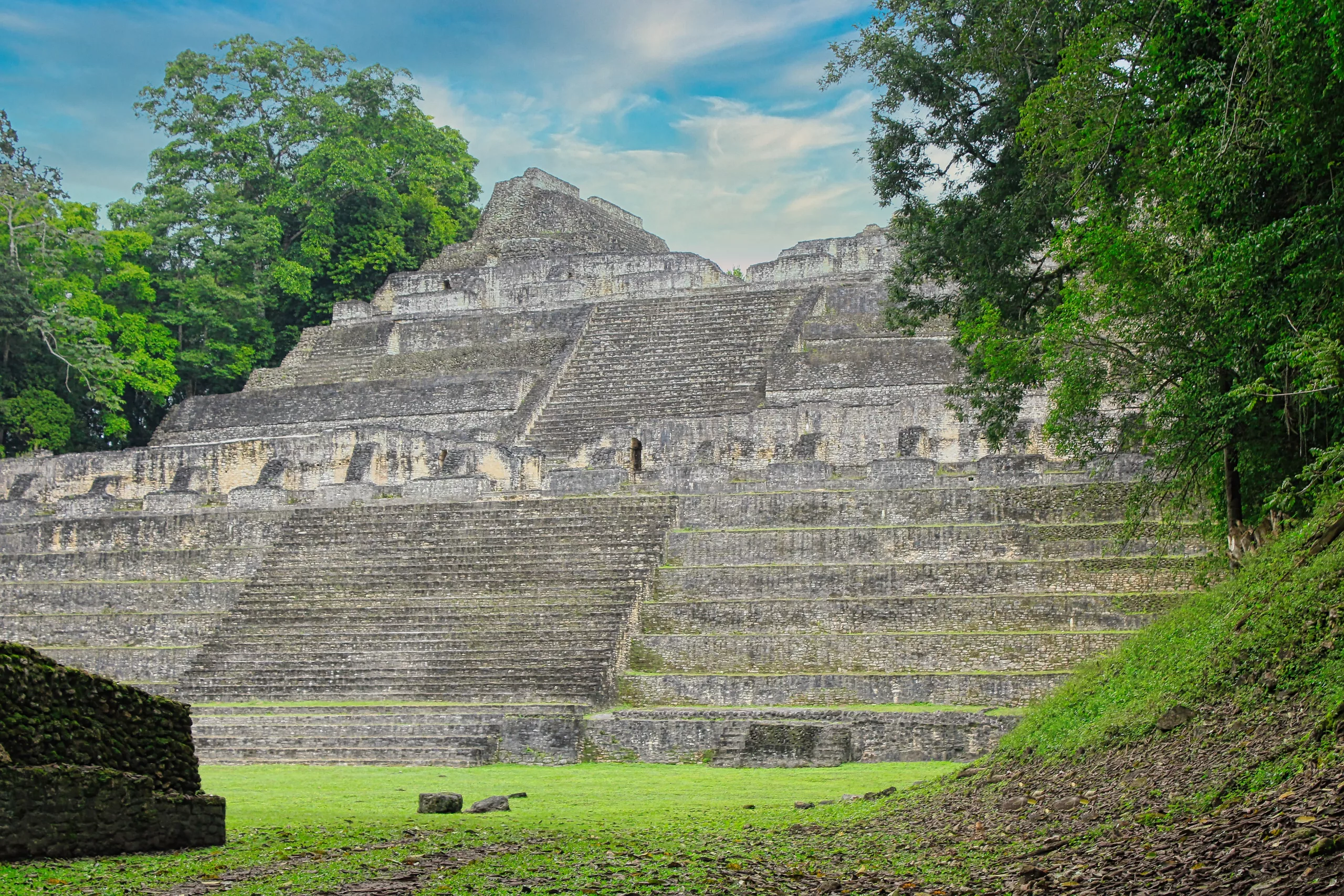 Caracol Mayan temple,